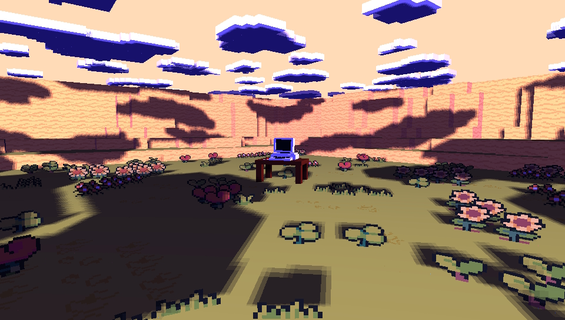 a screenshot of apple valley showcasing the graphics